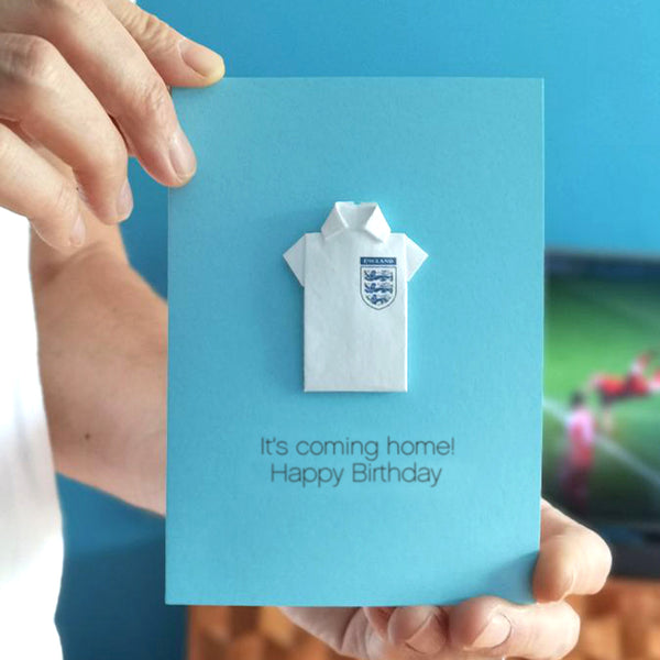 England football birthday card