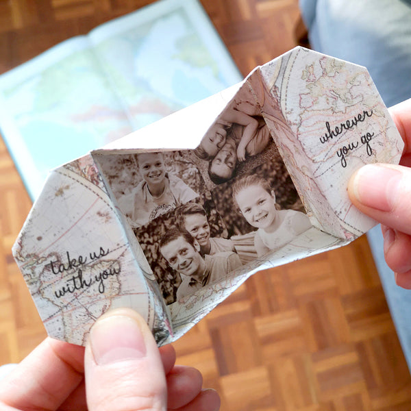 Origami travel keepsake