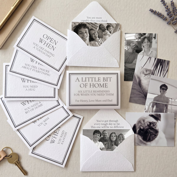 Personalised Open When Letters University Gift