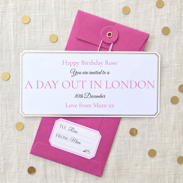 Personalised Gift Voucher For A Teenage Girl