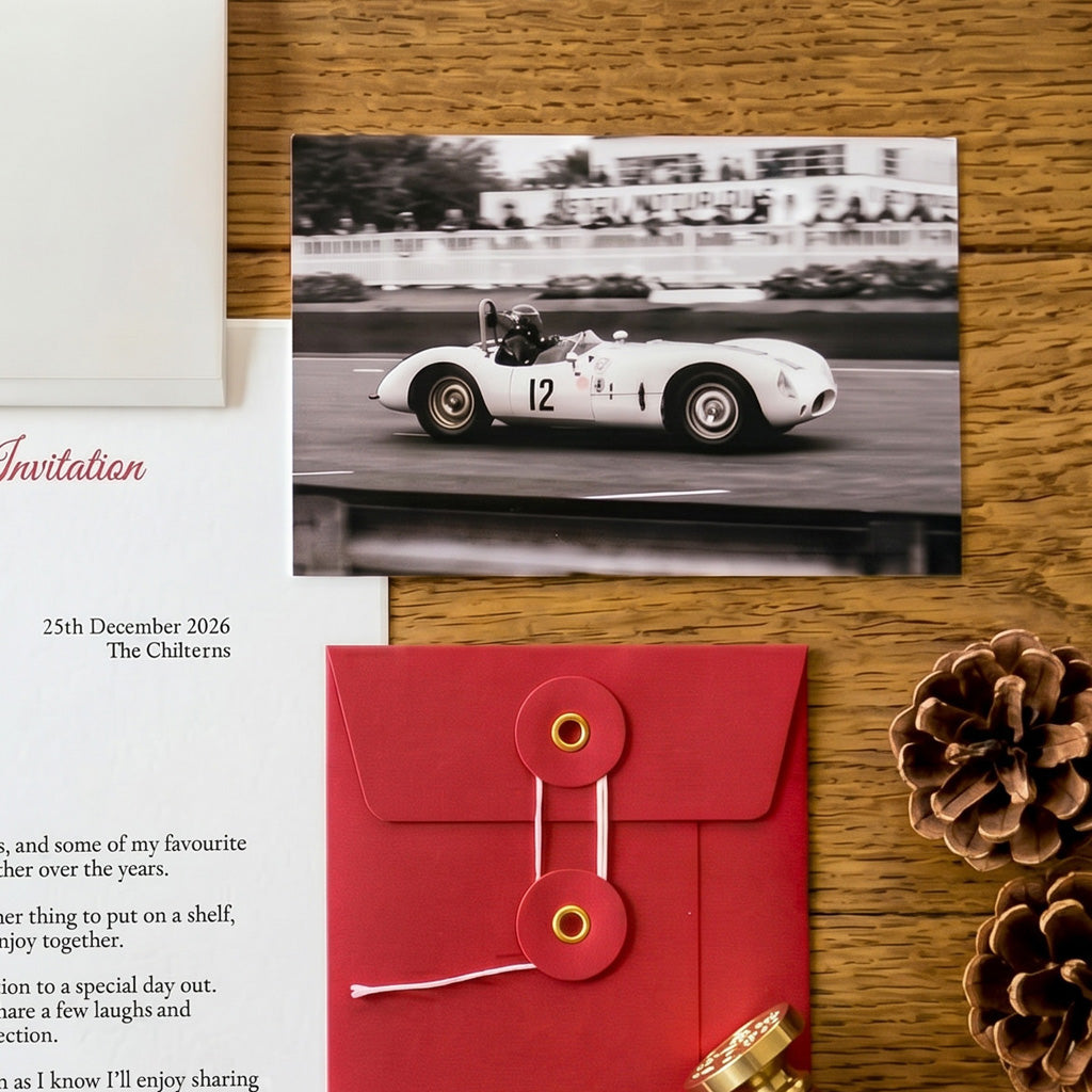 Christmas Gift Experience Invitation Voucher For Dad
