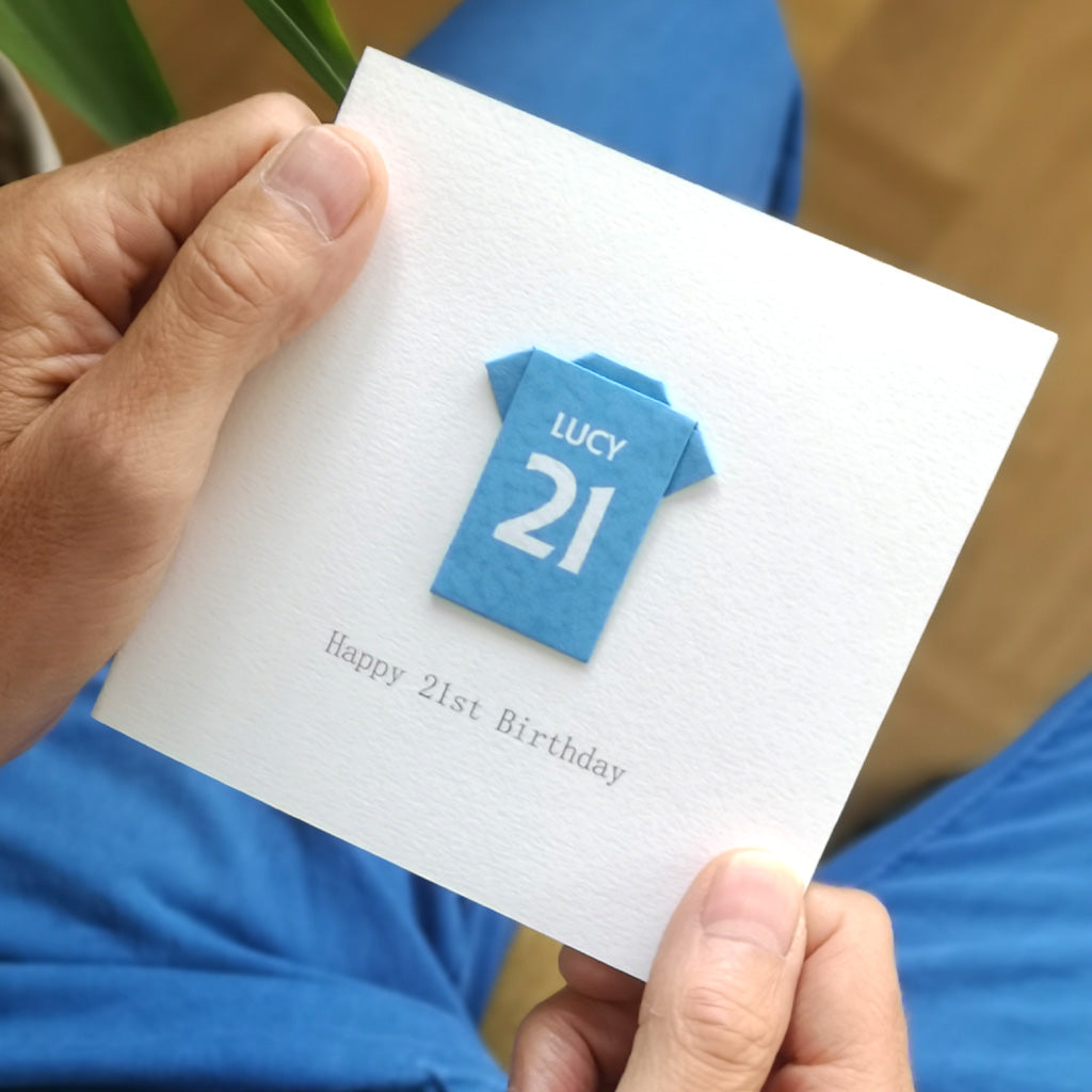 Personalised Football 70th Seventy Birthday Card
