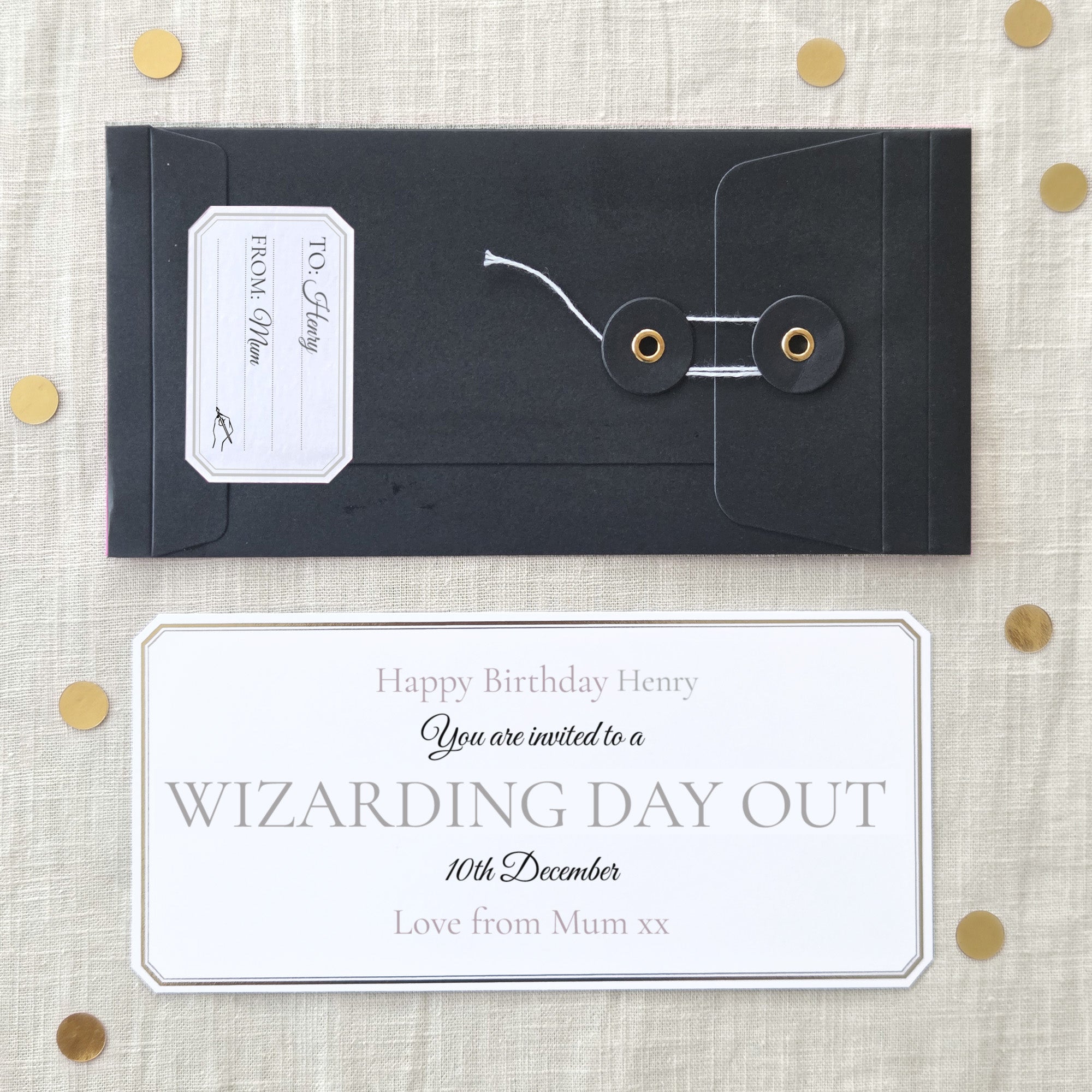 Personalised Gift Voucher For A Teenage Boy