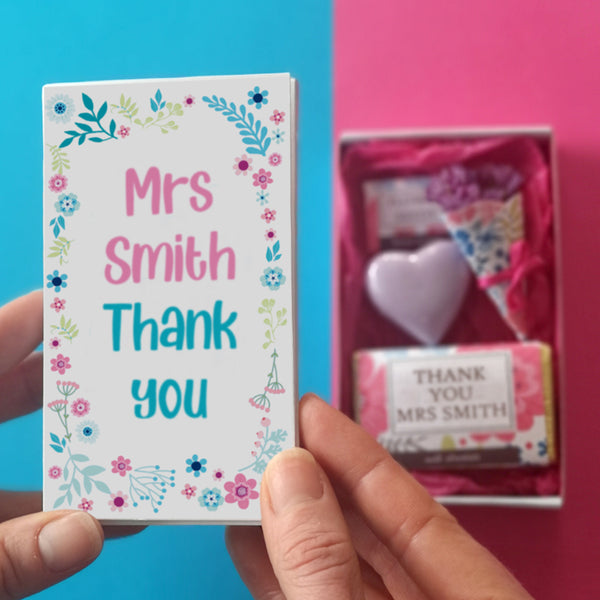 Personalised Teacher Thank You Teeny Token - Hello Ruth