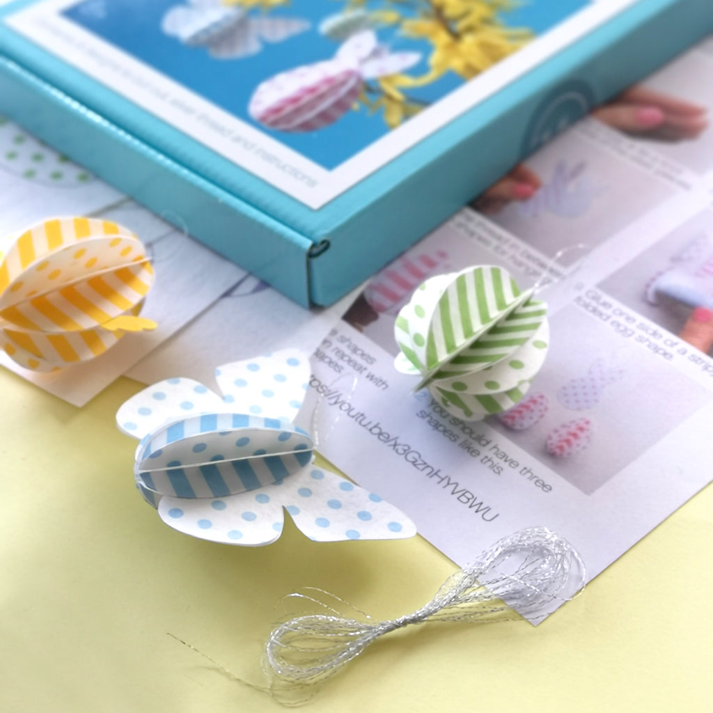 Easter Paper Decorations Kit